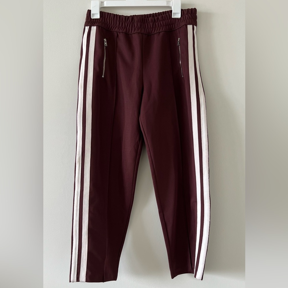 All Saints Burgundy Sweatpants Size Medium